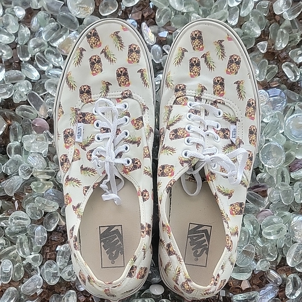 Vans Pineapple Skateboard Print Sneakers